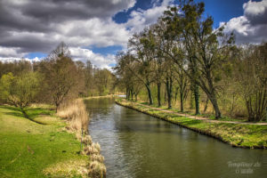 Templiner Kanal von Ziegeleibrücke aus